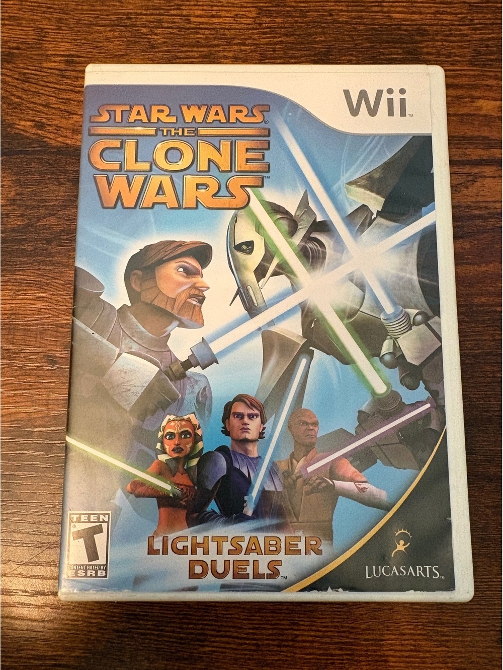 Star Wars The Clone Wars: Lightsaber Duels Nintendo Wii – Complete w/ Manual